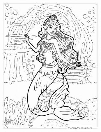 58 Barbie Coloring Pages (Free PDF ...