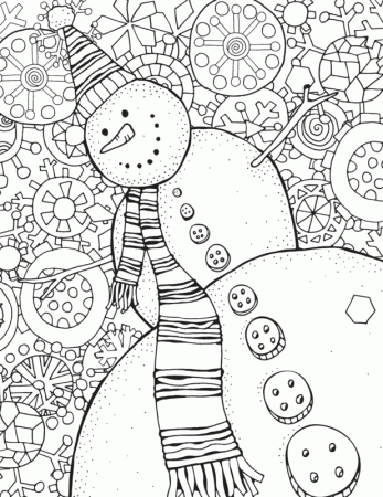 Winter Coloring Pages (Printable ...