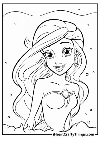 Printable Ariel Coloring Pages (Updated ...