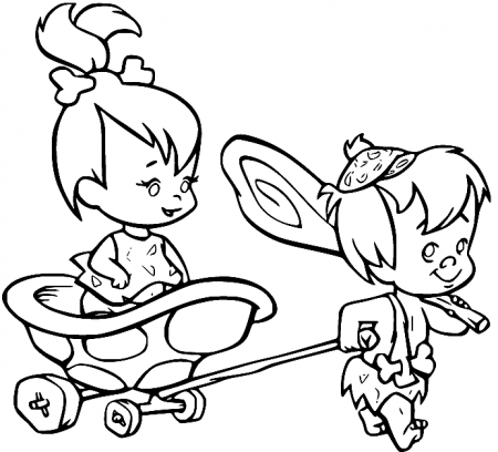 Flintstones Coloring Pages Printable for Free Download