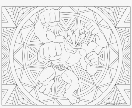 068 Machamp Pokemon Coloring Page - Pokemon Suicune Coloring Pages -  3300x2550 PNG Download - PNGkit