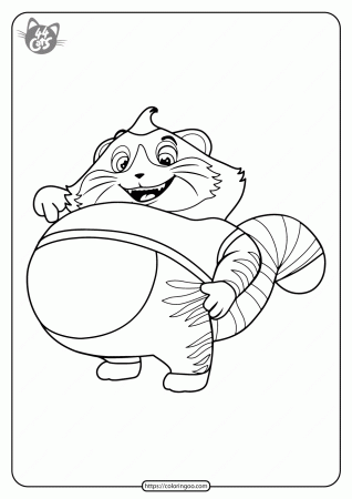 Free Printable 44 Cats Meatball Pdf Coloring Pages