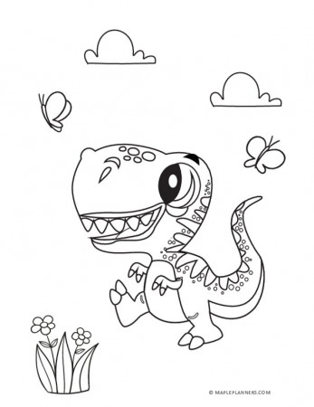 Dinosaur Coloring Pages | Free Coloring Sheets