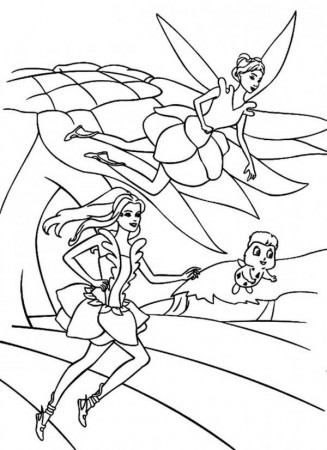 Barbie Fairytopia Coloring Pages Free - Coloring