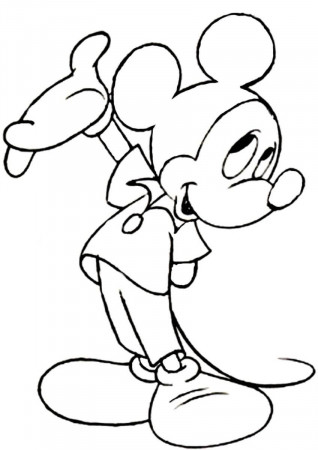 Mickey Mouse Coloring Pages 2016- Dr. Odd