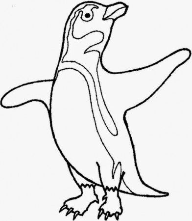 Pictures Of Penguins To Color | Free Coloring Pictures