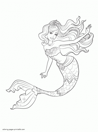 Barbie in A Mermaid Tale coloring pages