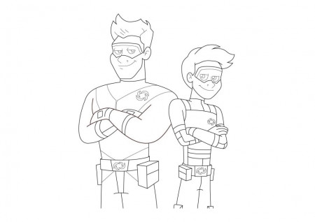 the adventures of kid danger Archives - Best Coloring Sheets