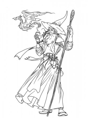 The Lord of the Rings coloring pages