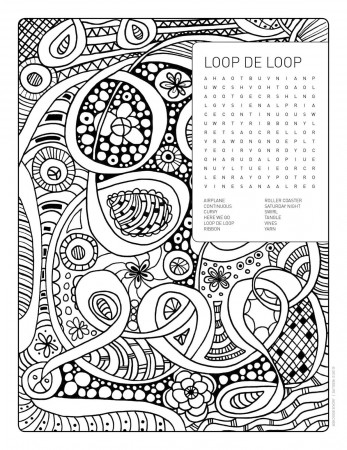 word search/coloring page | Coloring ...