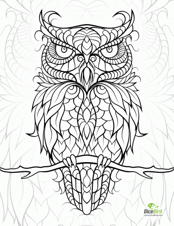 Angel Owl Coloring Pages - Coloring Pages For All Ages