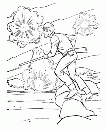 Civil War Cannon Coloring Pages - Coloring Pages For All Ages