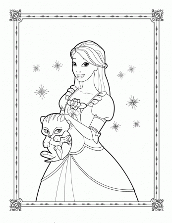 Barbie Coloring Pages Games - Coloring