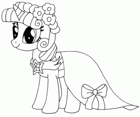 Princess Twilight Sparkle coloring page | Free Printable Coloring Pages