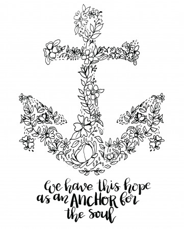 Anchor Coloring Page Anchor Coloring Page Home Fresh Pages Free Of ...