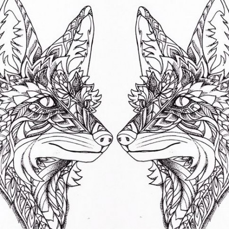 Top 9 Mandala Fox Coloring Pages - Coloring Pages