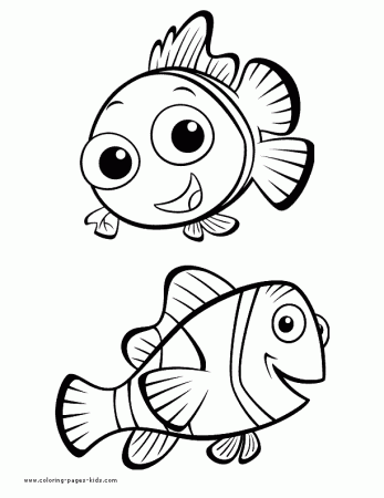 Finding Nemo coloring pages - Coloring pages for kids - disney ...