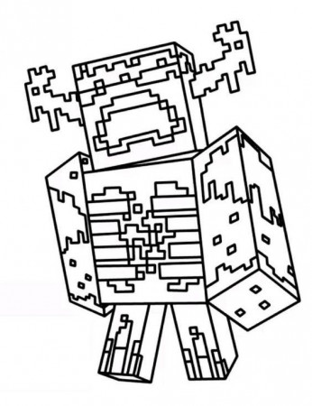 coloring pages minecraft | Minecraft Coloring Pages (Free Printable PDF)