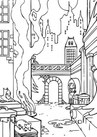 City Coloring Pages - Learny Kids