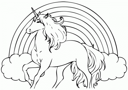 Free Unicorn | Coloring Pages For Adults, Download Free Unicorn | Coloring  Pages For Adults png images, Free ClipArts on Clipart Library