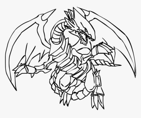 Blue Eyes White Dragon By Warrior Ali On Clipart Library - Yu Gi Oh Coloring  Pages Blue Eyes White Dragon, HD Png Download , Transparent Png Image -  PNGitem