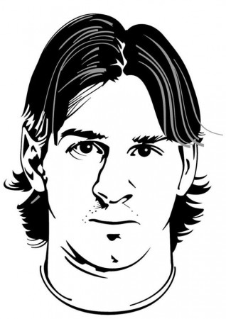 Coloring page Lionel Messi - img 24751.