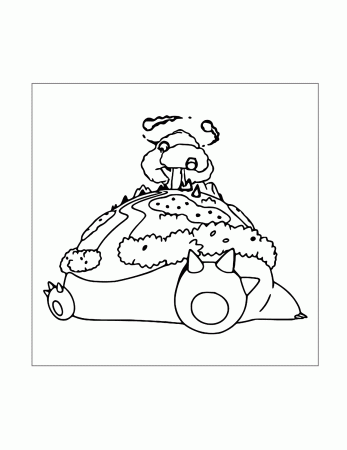 Snorlax Coloring Pages – Printable ...