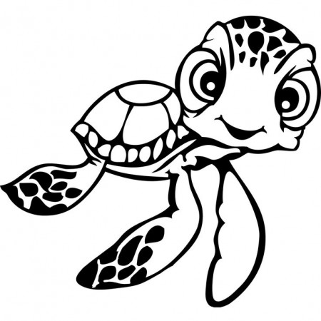 Finding Nemo Turtle Coloring Pages