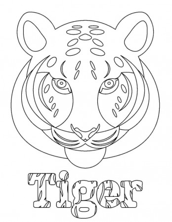 New Year 2022 Tiger coloring pages | 100 Free coloring pages