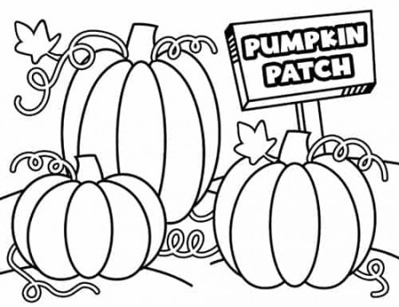 Pumpkin Coloring Pages - Superstar ...