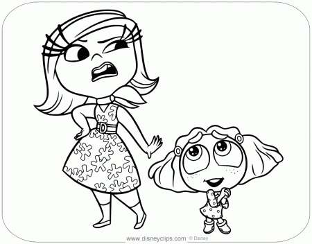 Inside Out 2 Coloring Pages in PDF ...