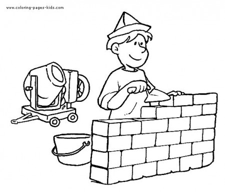 Job color page - Coloring pages for ...