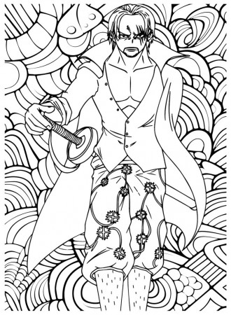 Shanks Coloring Pages