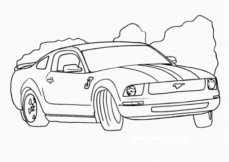 drift car coloring pages