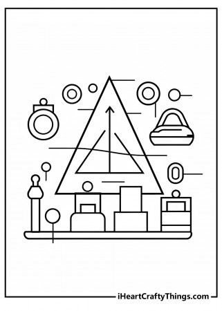Geometric Coloring Pages (100% Free ...
