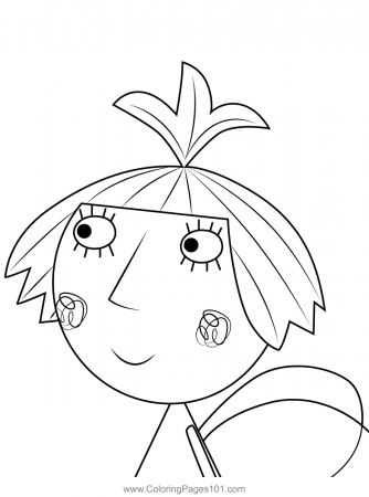 Strawberry Ben & Holly's Little Kingdom Coloring Page for Kids - Free Ben &  Holly's Little Kingdom Printable Coloring Pages Online for Kids -  ColoringPages101.com | Coloring Pages for Kids