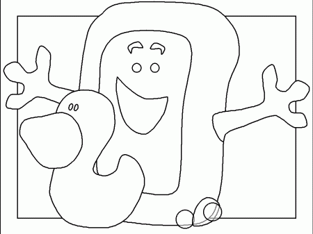 Blue Clues Coloring Pages - Colorine.net | #26791