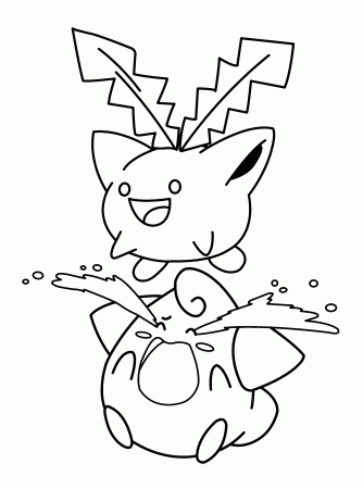 Coloring Page - Pokemon coloring pages 417