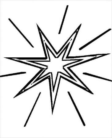 6+ Star Coloring Pages