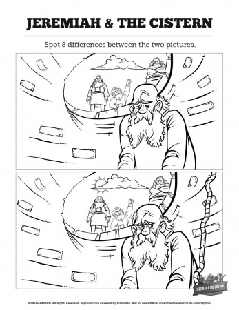 Pin on Top Spot the Difference Bible Activities for Kids