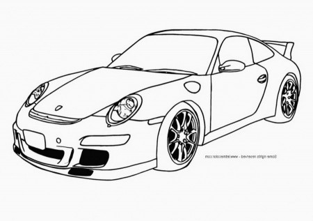 porsche 911 turbo coloring pages - Clip Art Library