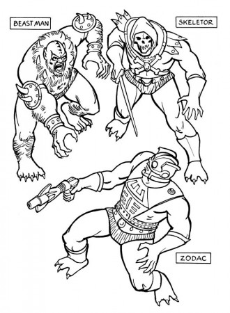 16 Awesome he-man masters of the universe coloring pages | Cartoon coloring  pages, Disney princess coloring pages, Filmation cartoons