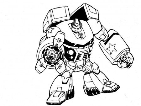 Bulkhead Fighting Coloring Page - Free Printable Coloring Pages for Kids