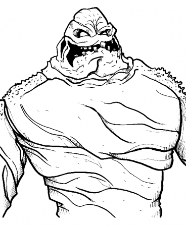 Free Clayface for Kids Coloring Pages - Clayface Coloring Pages - Coloring  Pages For Kids And Adults