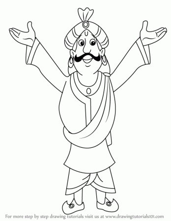 Chhota Bheem Drawing Tutorials - Step by Step ...