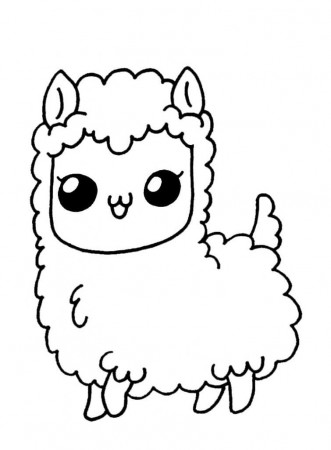 Llama Coloring Pages - 100 Printable coloring pages