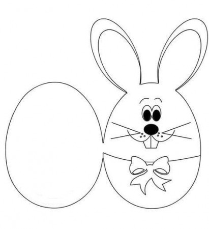 Easter Card Coloring Pages - Free Printable Coloring Pages for Kids