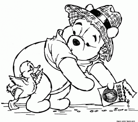 Winnie the pooh coloring pages online