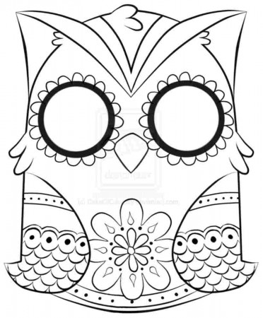 Owl Coloring Pages To Print - Coloring Pages