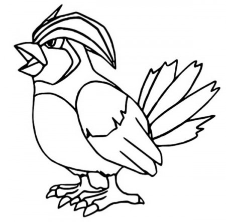 Coloring Pages Pokemon - Pidgeotto - Drawings Pokemon